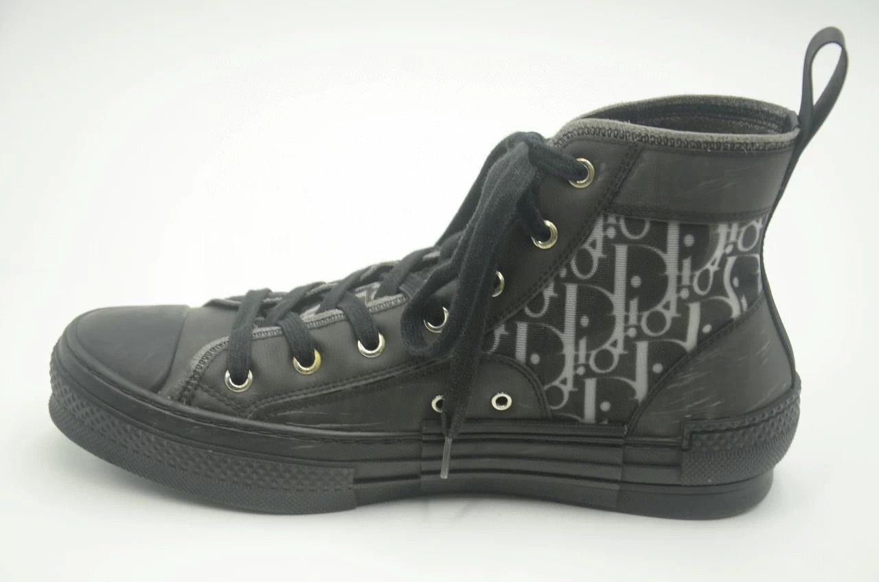 Dior Dior B23 High-Top Oblique Black Sneaker Size US 7.5 / EU 40-41 - 5 Thumbnail