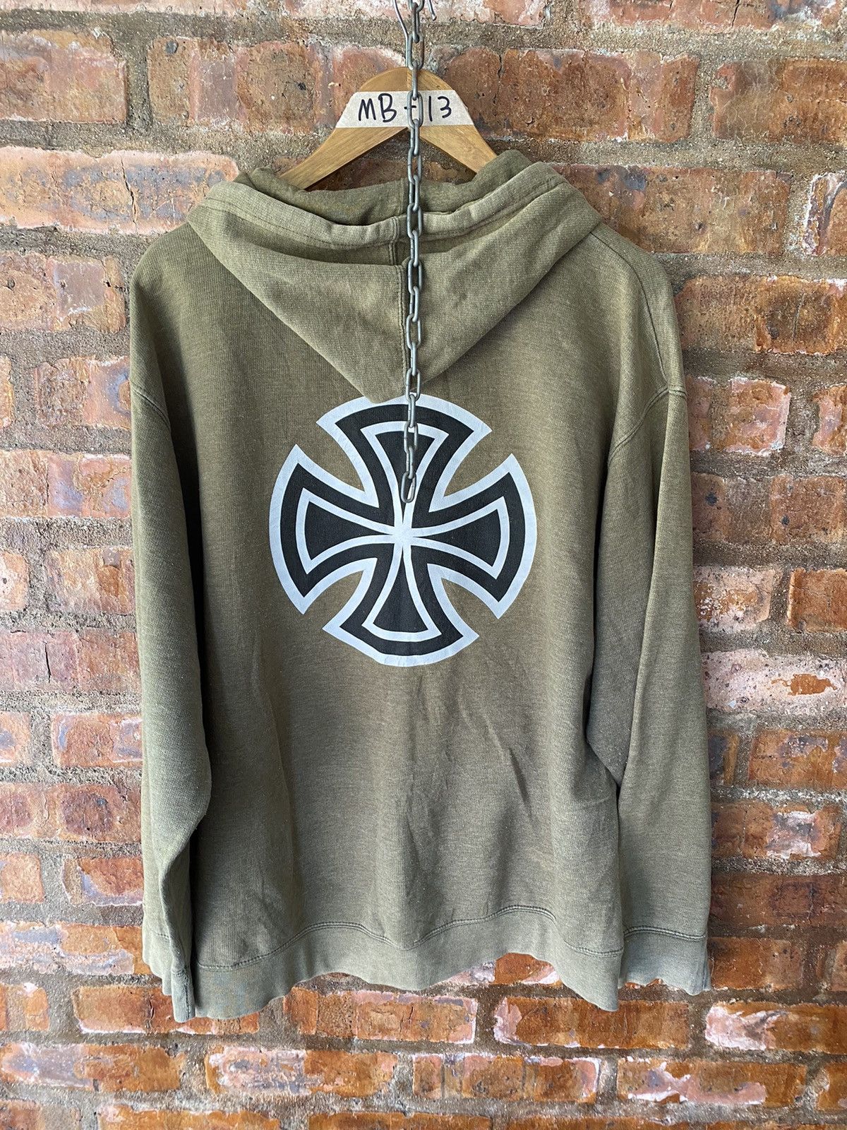 Independent Truck Co. 2000s Big Both logo hoodie Size US L / EU 52-54 / 3 - 5 Thumbnail