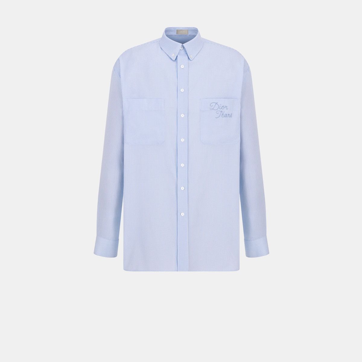 Dior o1bcso1str0125 Tears Shirt in Blue Size US L / EU 52-54 / 3 - 1 Thumbnail