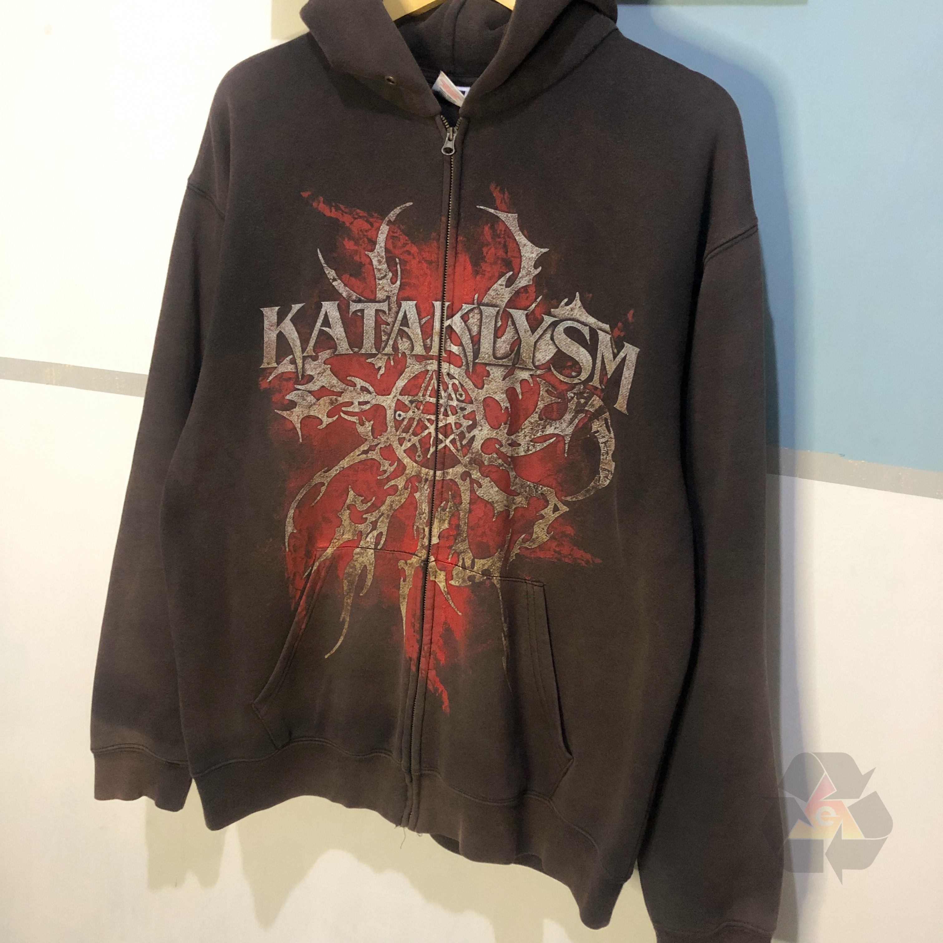 Band Tees Vintage Kataklysm Push The Venom Y2K Zip Hoodie Size US L / EU 52-54 / 3 - 3 Thumbnail