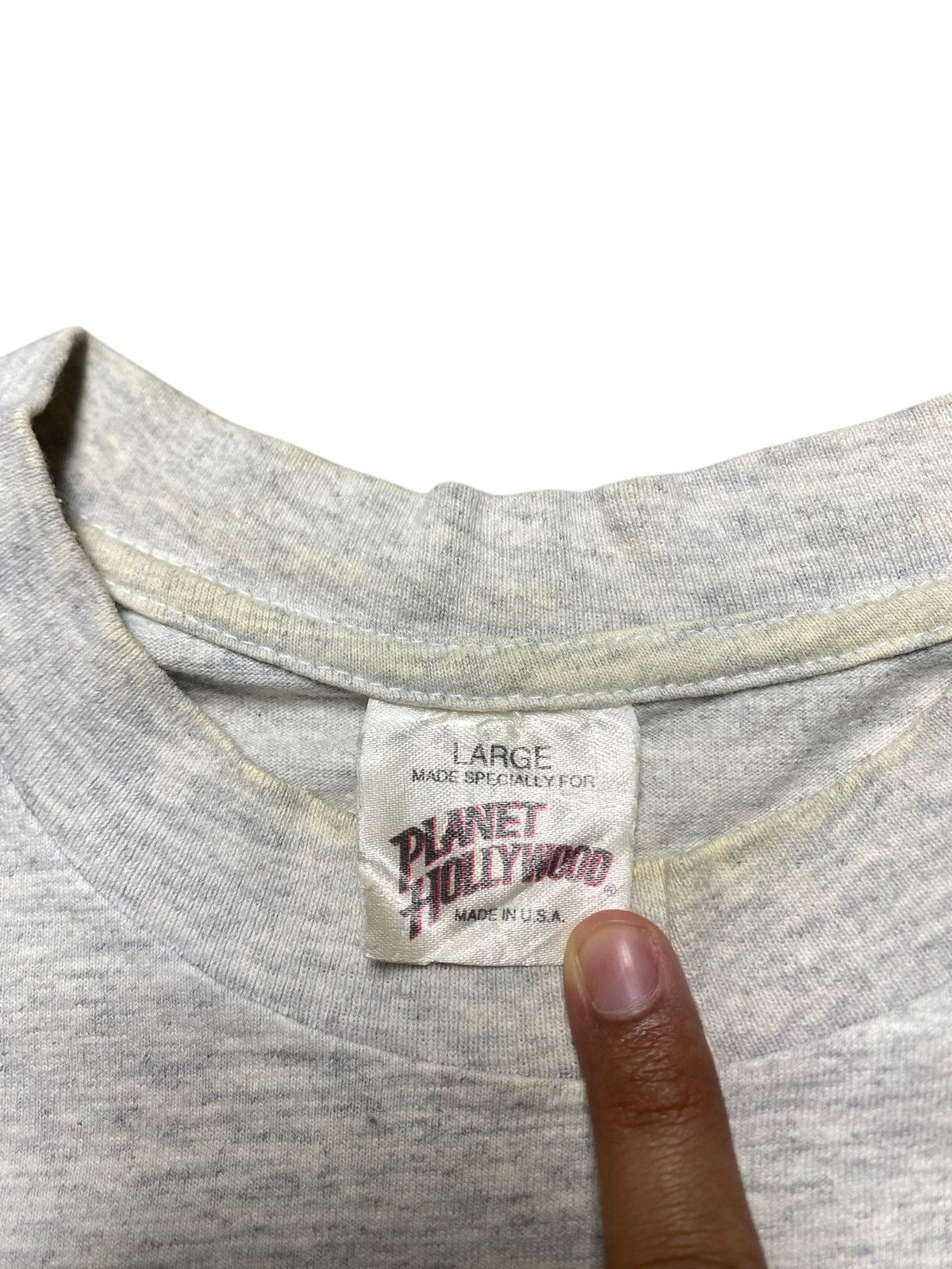 Planet Hollywood VINTAGE PLANET HOLLYWOOD NEW YORK FRONT DESIGN TEE Size US L / EU 52-54 / 3 - 8 Thumbnail
