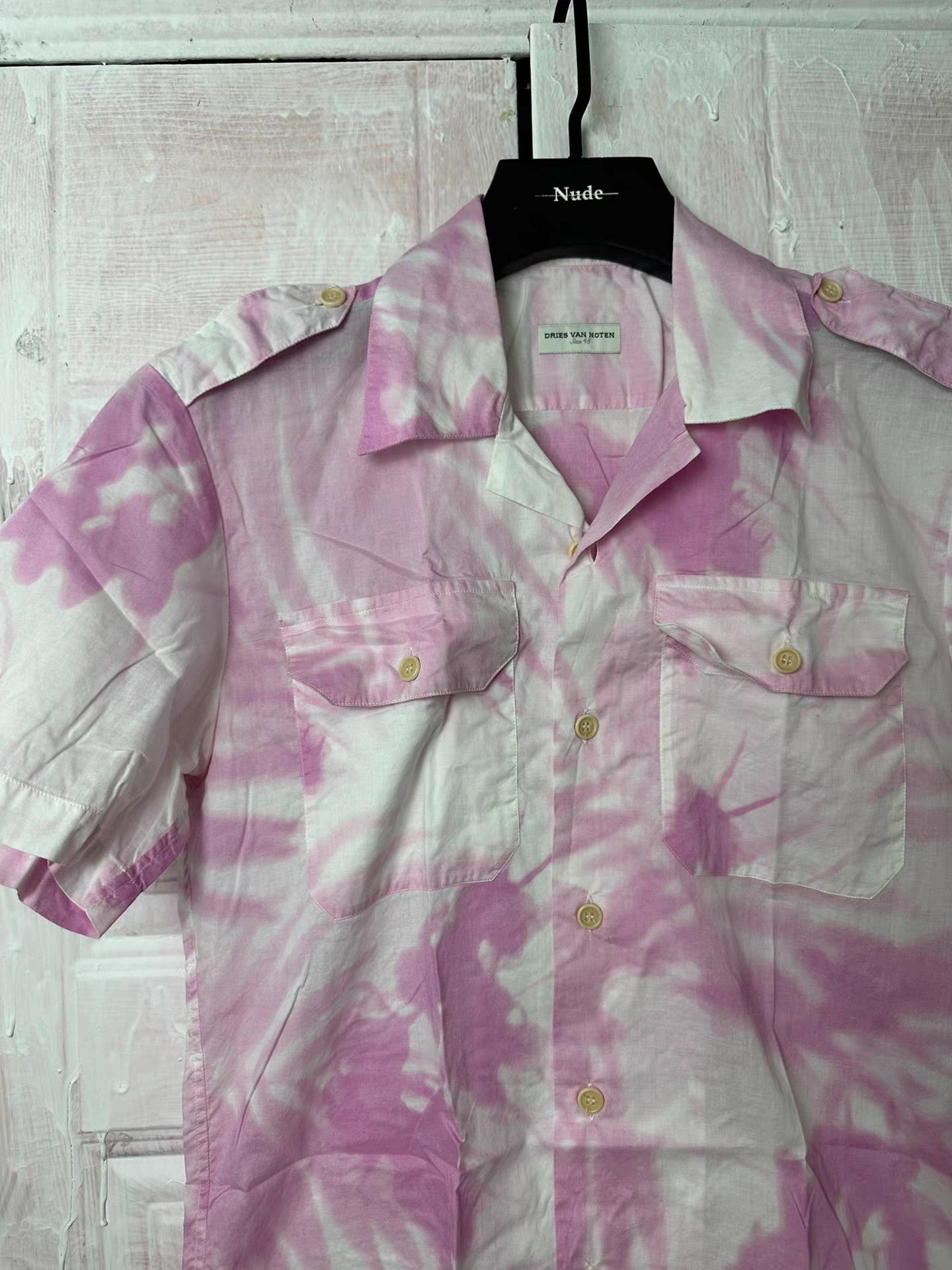 Dries Van Noten Dries van noten Tie-Dye Shirt K20 Size US M / EU 48-50 / 2 - 4 Thumbnail