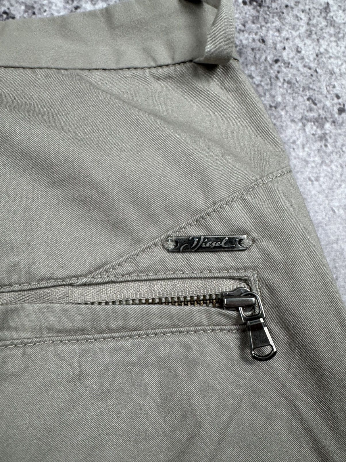 Diesel Avant Garde Diesel Y2K Japanesse Classic Chinos pants Rare Size 26" / US 2 / IT 38 - 7 Thumbnail