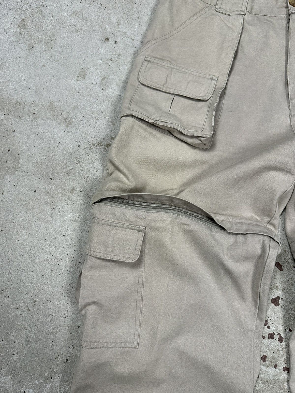 Dickies Vintage 90s Dickies Beige Baggy Cargo Pants 2 in 1 Shorts Size US 34 / EU 50 - 6 Thumbnail