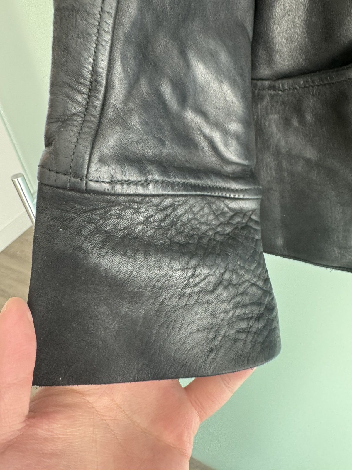 Guidi Guidi x Layer-0 Leather Jacket CBM-BLKT Size US L / EU 52-54 / 3 - 3 Thumbnail