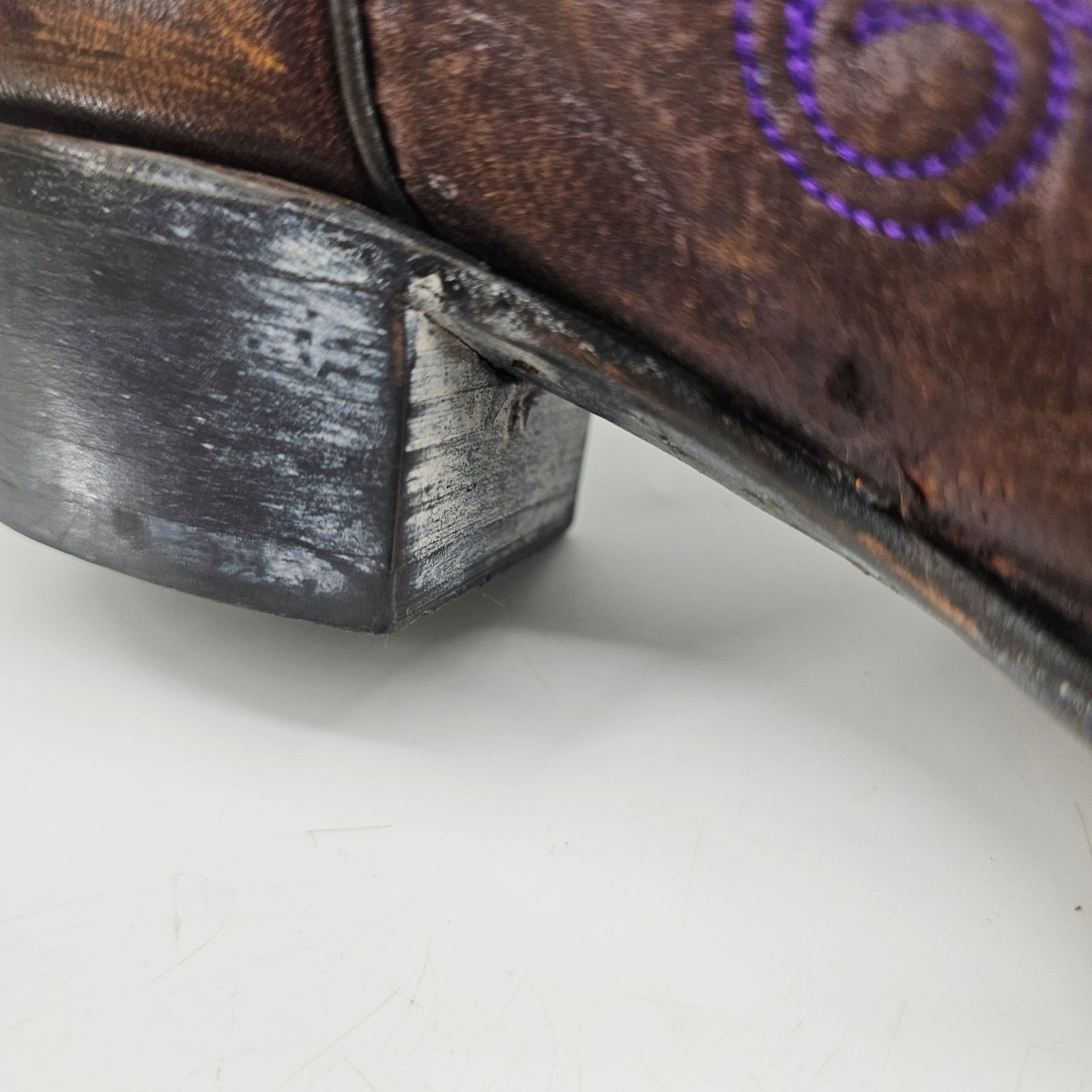 NCAA × Other Gameday Clemson Tigers Logo Western Cowgirl Leather Boot 7 Size US 7 / IT 37 - 11 Thumbnail