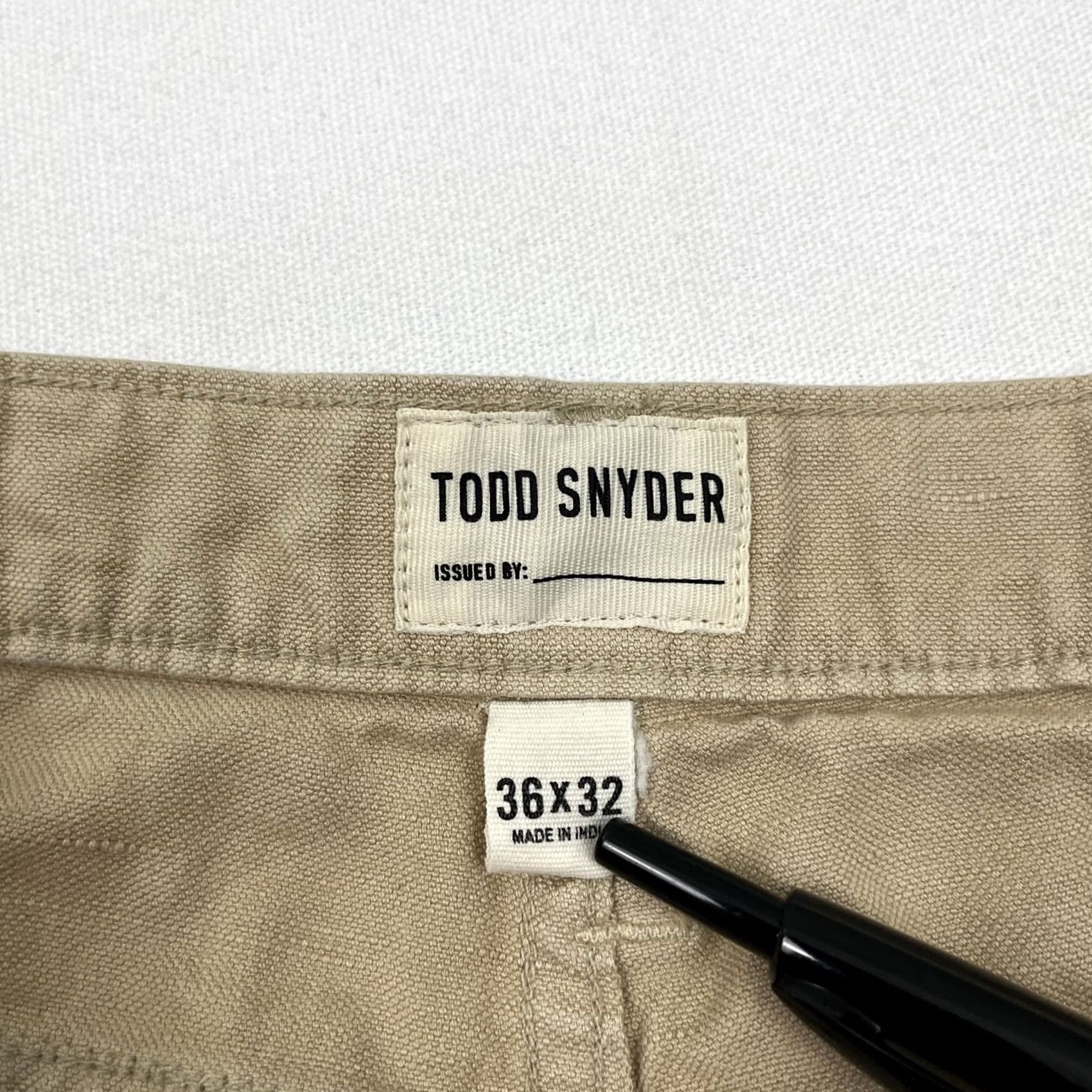 Todd Snyder Todd Snyder Chino Pants Mens 36x28 Slim Brown Linen Blend 5 Pocket Casual Summer Shirt? Size US 36 / EU 52 - 2 Thumbnail