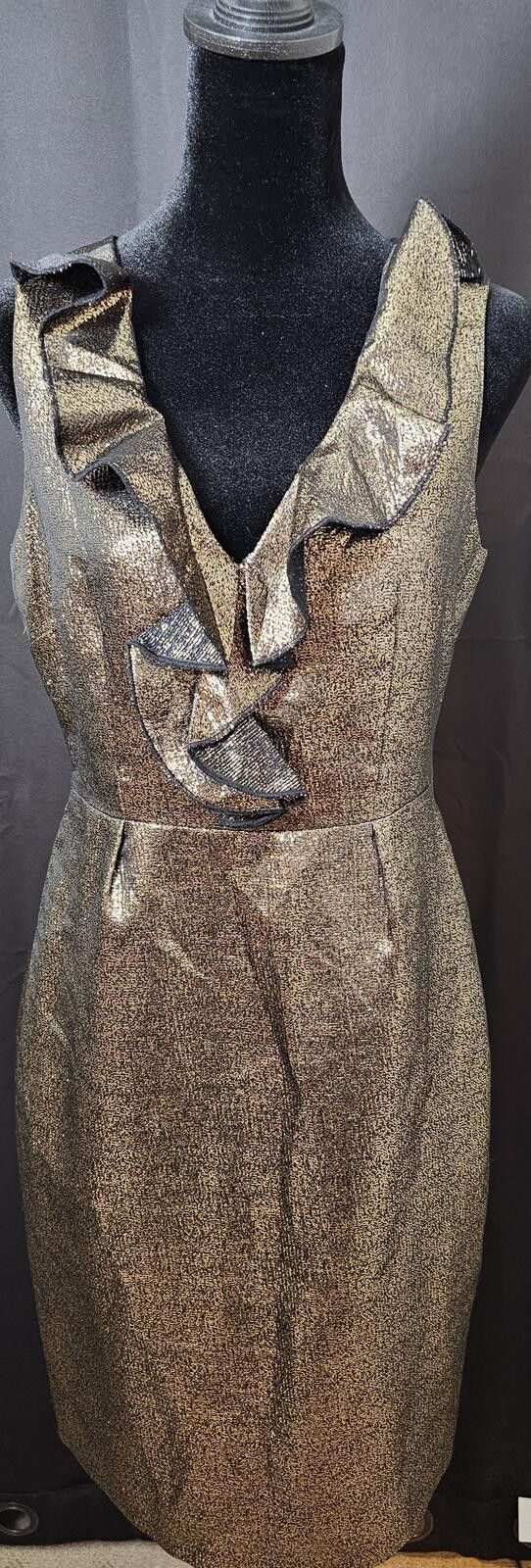 Other Kate Spade Dress Gold Womens Size 4 New York Size S / US 4 / IT 40 - 1 Thumbnail