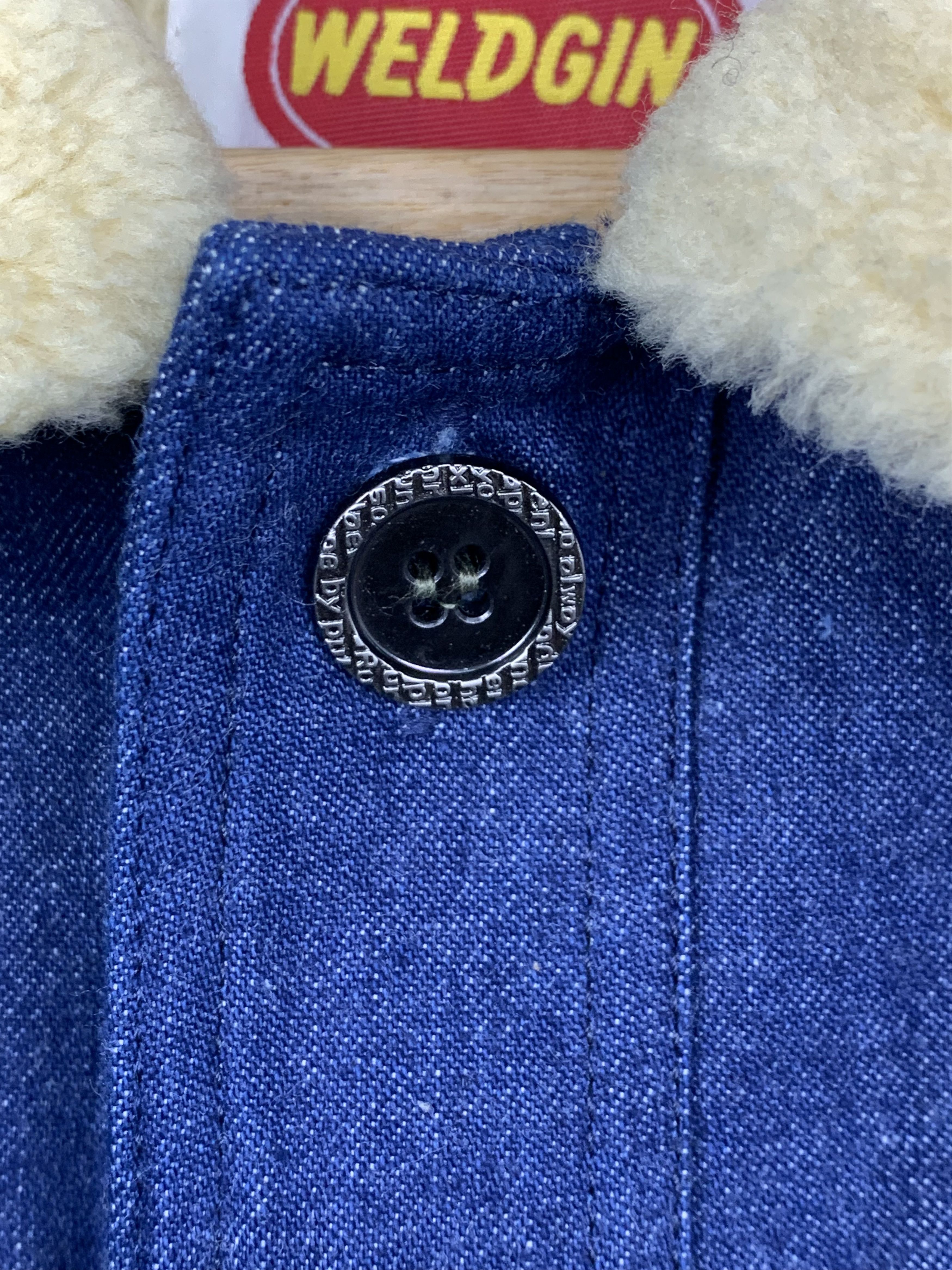 Japanese Brand Vintage 90s Japanese Brand Sherpa Denim Jacket J1364 Size US M / EU 48-50 / 2 - 7 Thumbnail