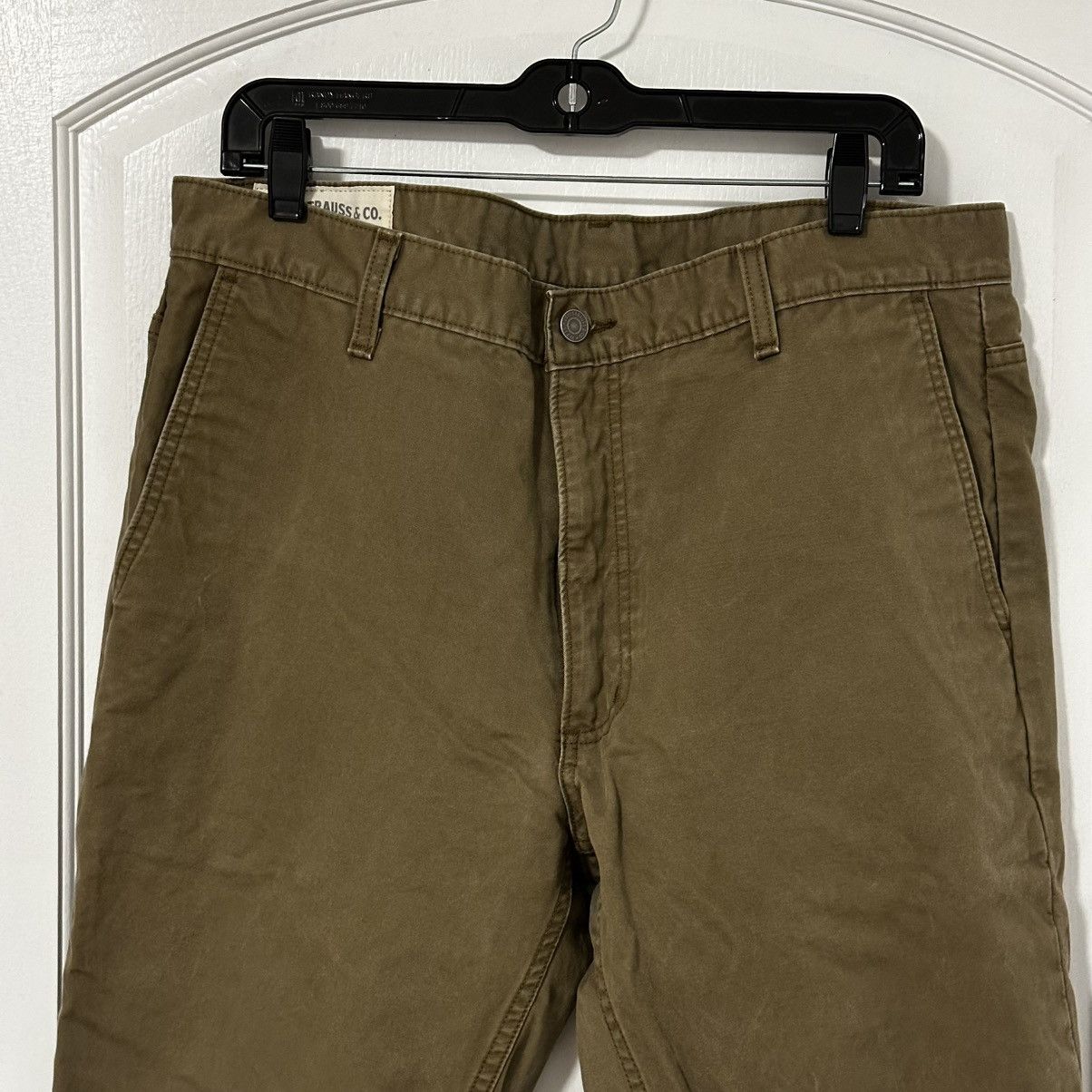 Levi's Levi's 511 Slim Fit Hybrid Chino Trouser Pants, Khaki, 36x32 Size US 36 / EU 52 - 2 Thumbnail