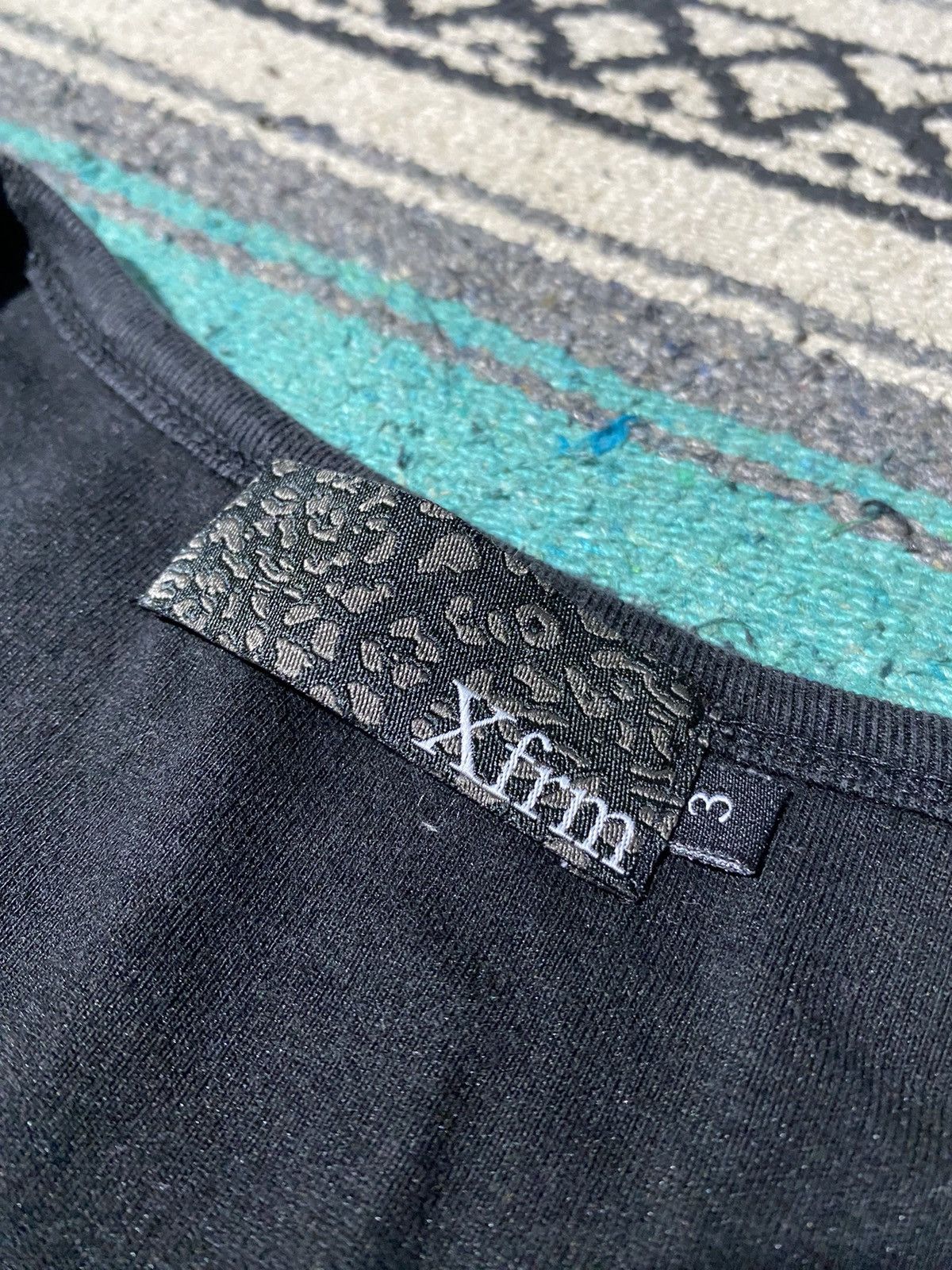 Le Grande Bleu (L.G.B.) 2000s XFRM - Vkei Studded Glitter Poem Longsleeve Shirt Size US L / EU 52-54 / 3 - 2 Thumbnail