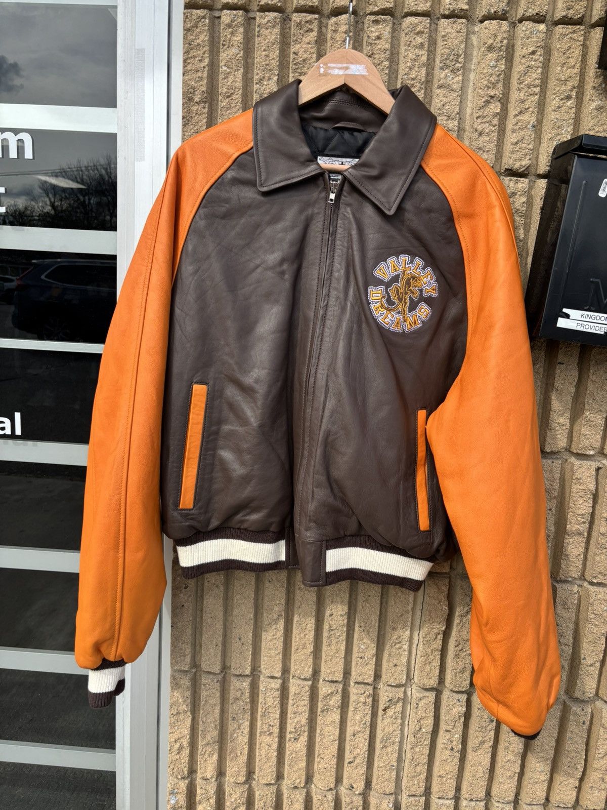 Vale Vale Forever Valley Dream Aubrey Bomber jacket leather Size US M / EU 48-50 / 2 - 3 Thumbnail