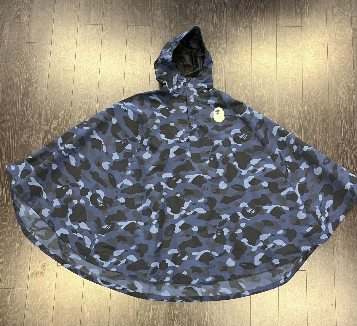 Bape Bape Color Camo Rain Poncho Size 36 - 1 Thumbnail