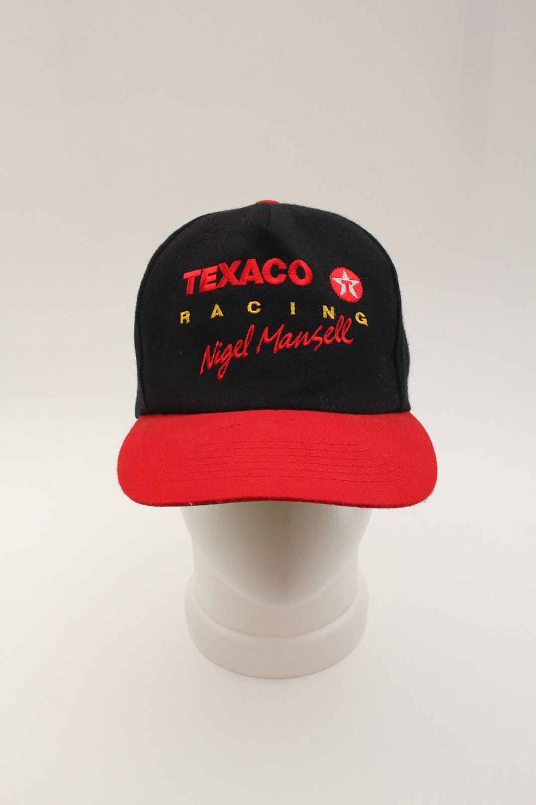 Formula 1 Nigel Mansell Original Baseball Cap Texaco F1 Snapback Size ONE SIZE - 2 Thumbnail
