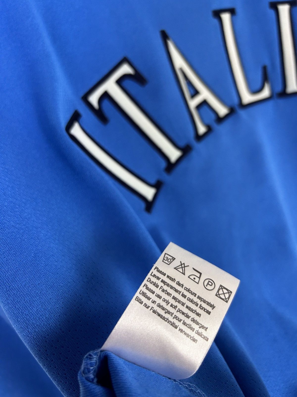 Puma Early 00s Vintage Puma Italy Soccer Training Jersey Blue Size US XL / EU 56 / 4 - 11 Thumbnail