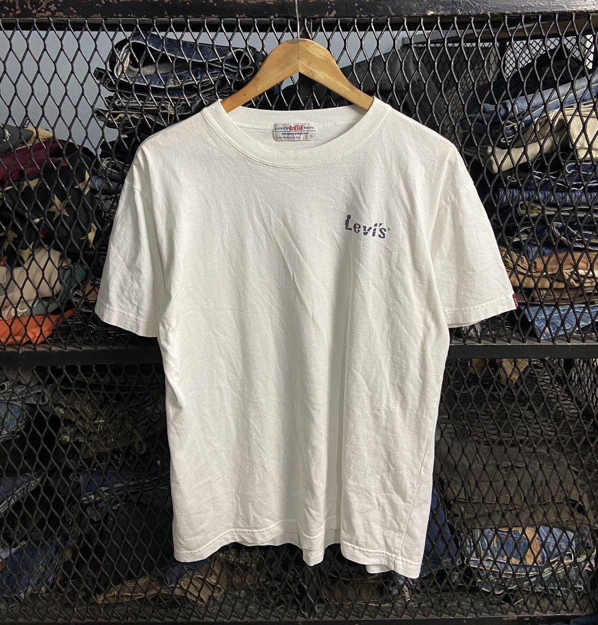 Levi's × Levi's Vintage Clothing × Vintage Vintage Levi’s Rare Design Collaboration Tee Size US L / EU 52-54 / 3 - 4 Thumbnail