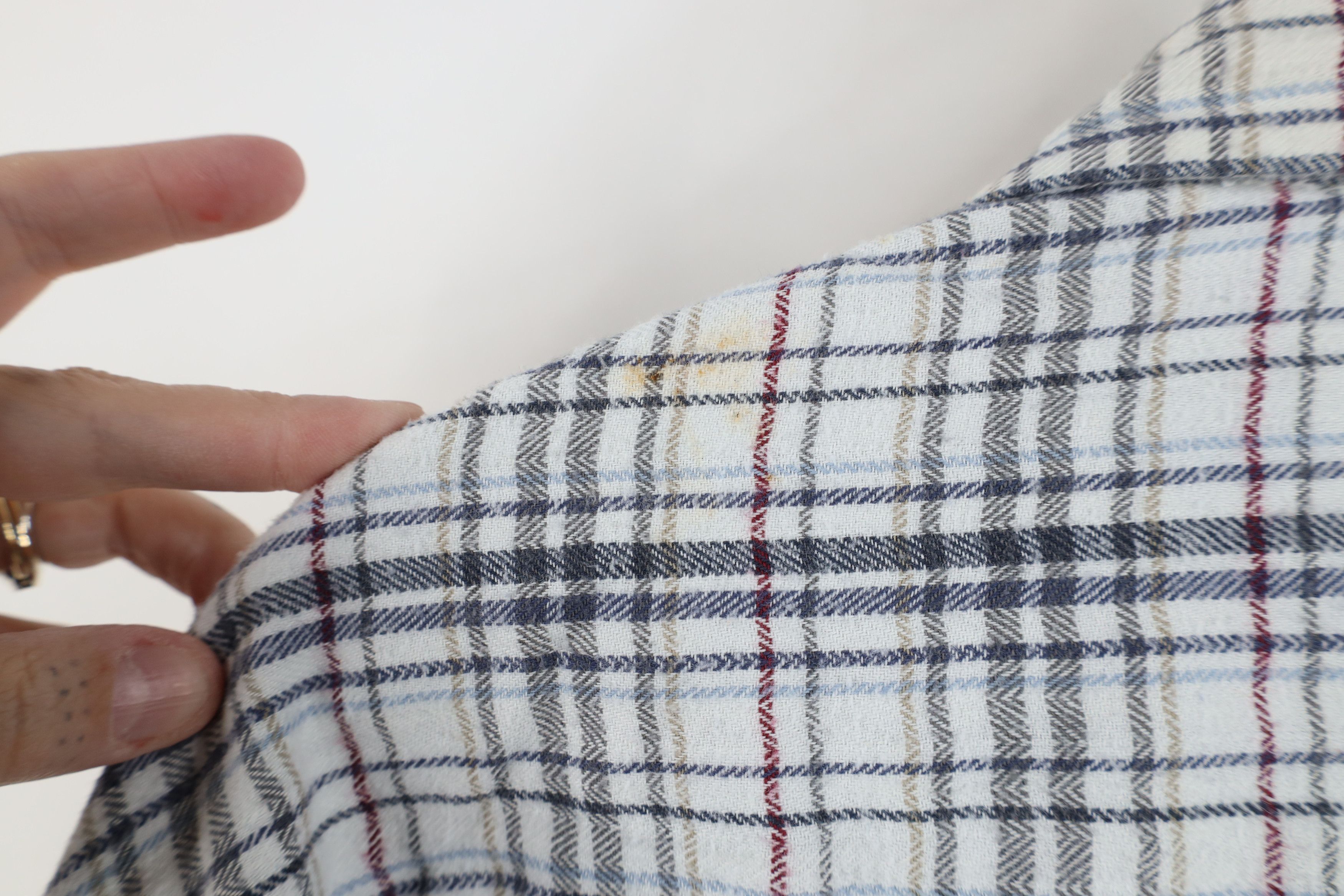 Vintage Vintage 90s Streetwear Flannel Collared Button Down Shirt Size US XL / EU 56 / 4 - 11 Thumbnail