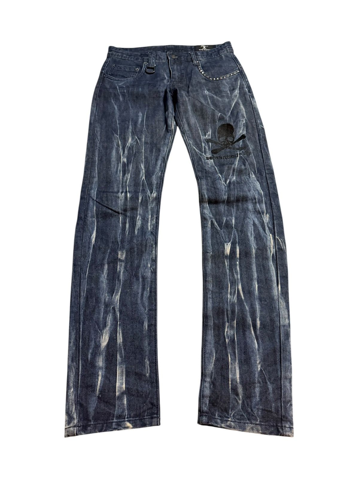 Tornado Mart Archive Tornado Mart - Whisker Denim Pants | Grailed
