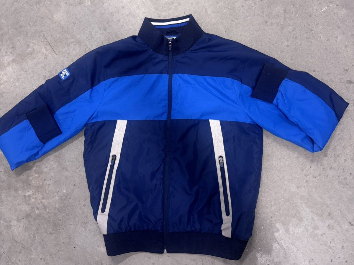 Superdry Superdry Sports Athletic Bomber Jacket-Royal Blue - Size L Size US L / EU 52-54 / 3 - 1 Thumbnail
