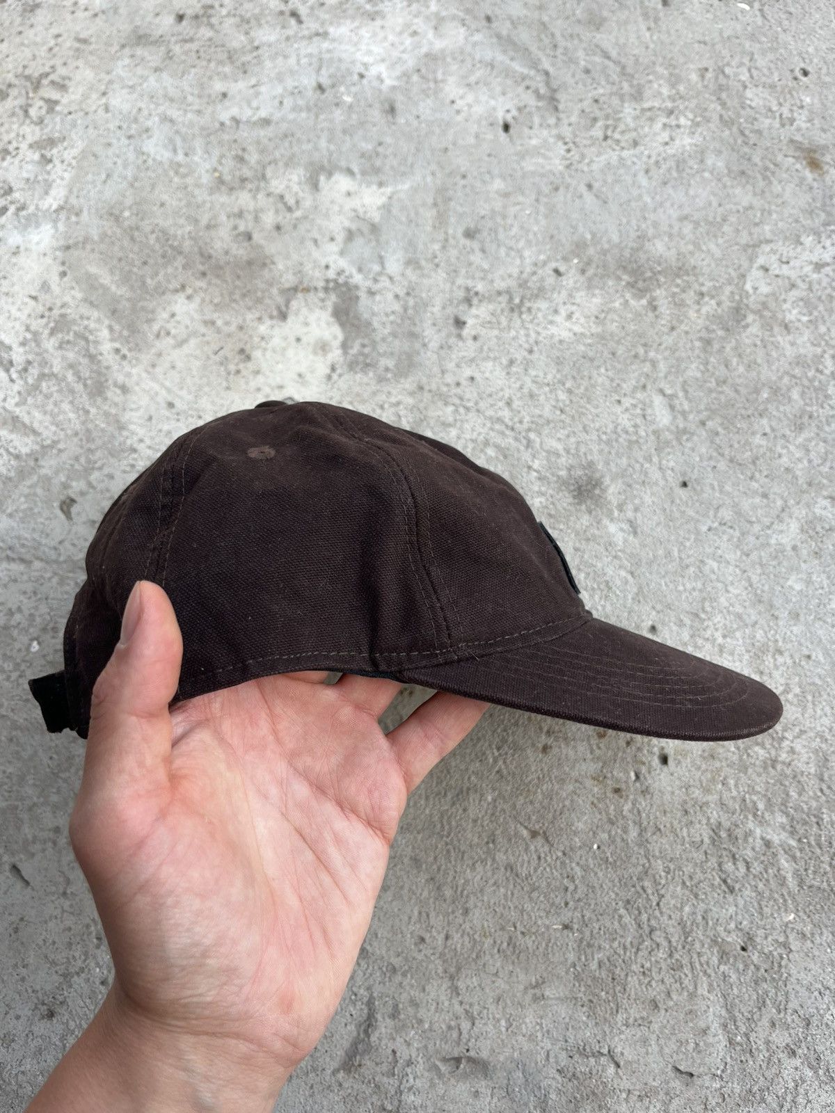 Carhartt Vintage Carhartt Brown Five Panel Streetwear Cap Hat Y2K Size ONE SIZE - 3 Thumbnail