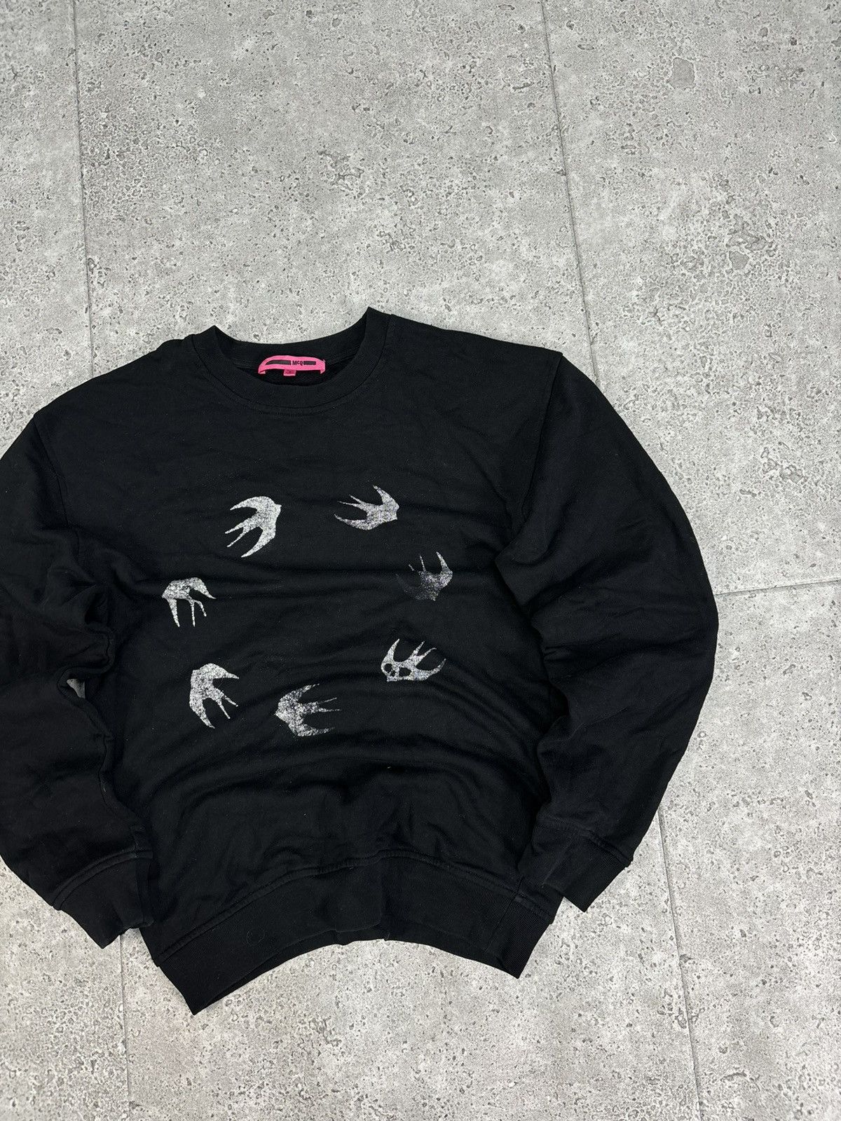 Alexander McQueen × MCQ RARE Alexander McQueen MCQ Y2K Sweatshirt Hype Opium Size US S / EU 44-46 / 1 - 3 Thumbnail