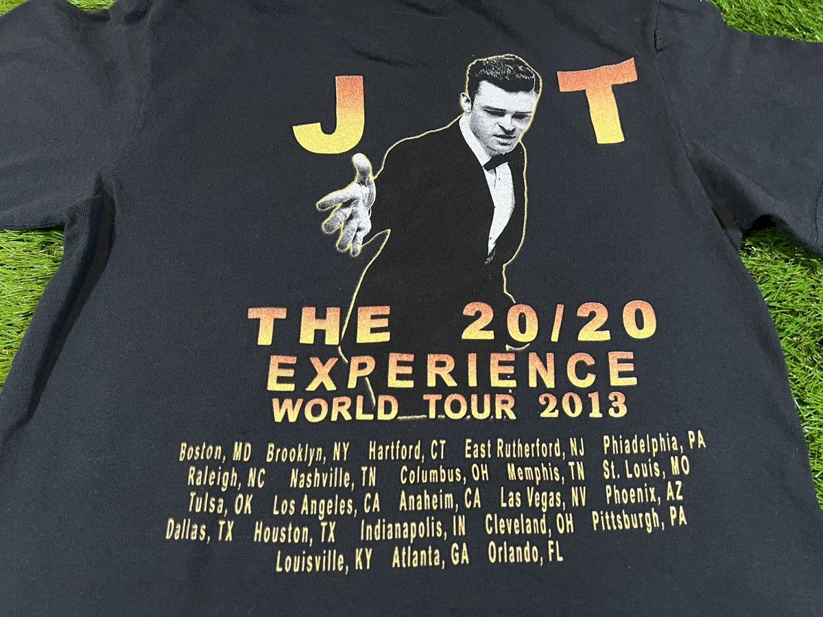 Band Tees × Vintage JUSTIN TIMBERLAKE - The 20/20 Experience World Tour 2014 Size US S / EU 44-46 / 1 - 5 Thumbnail