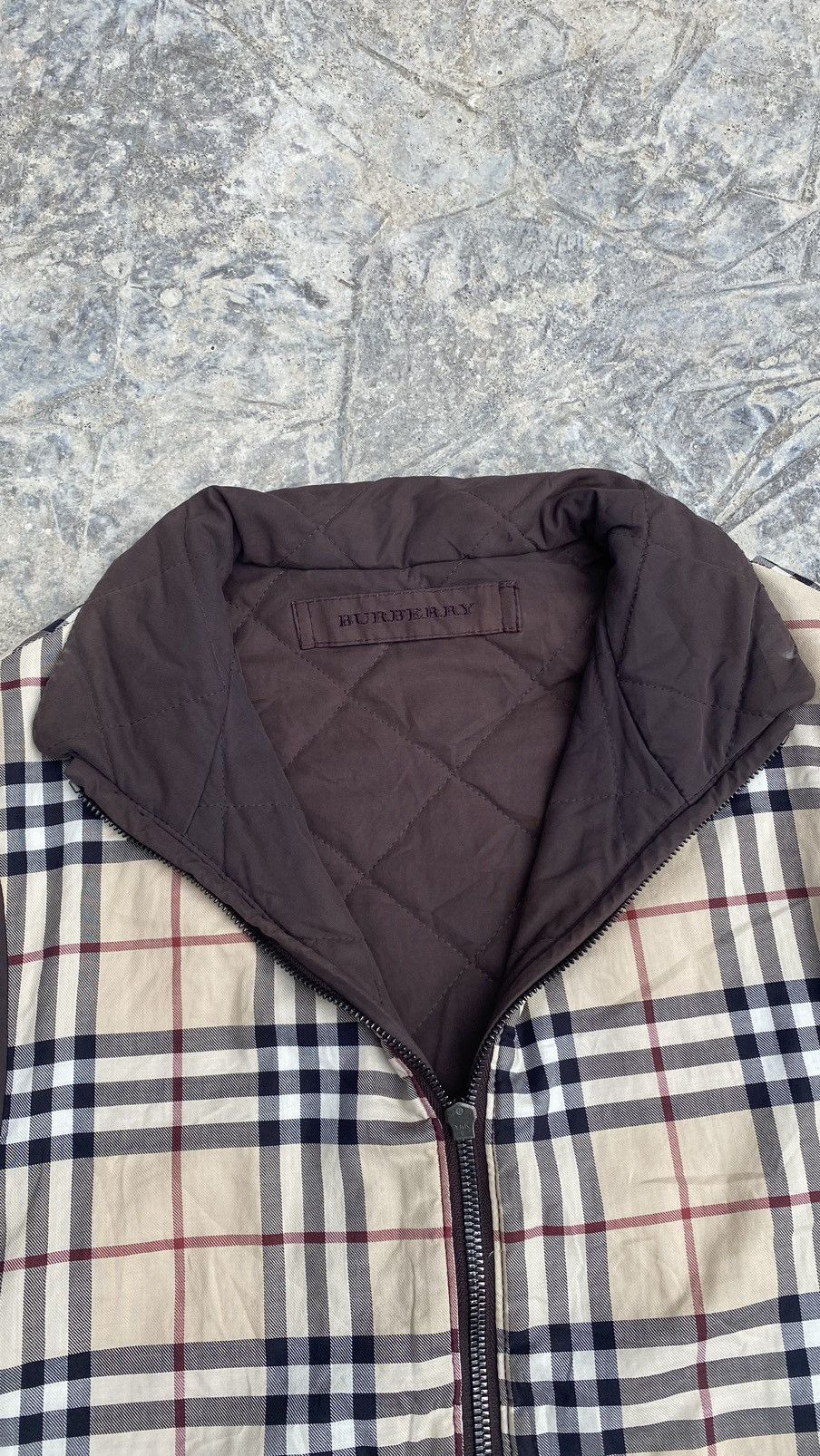 🚨DELETE TODAY🚨 Burberry Quilted Nova Check Vest 90s