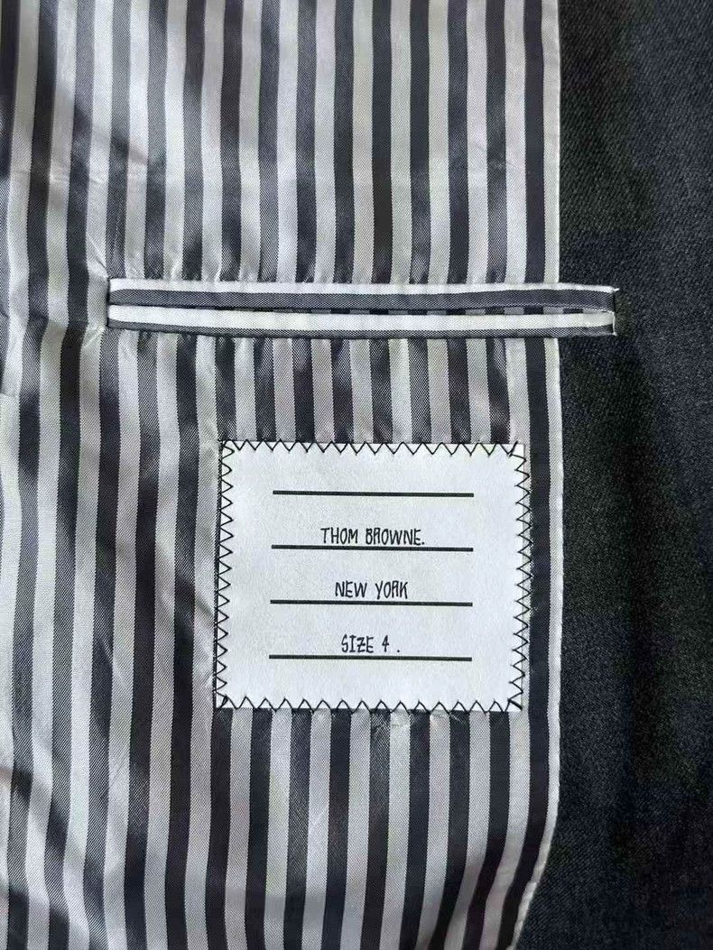 Thom Browne Thom Browne size4 Dark grey overalls Size 38S - 4 Thumbnail