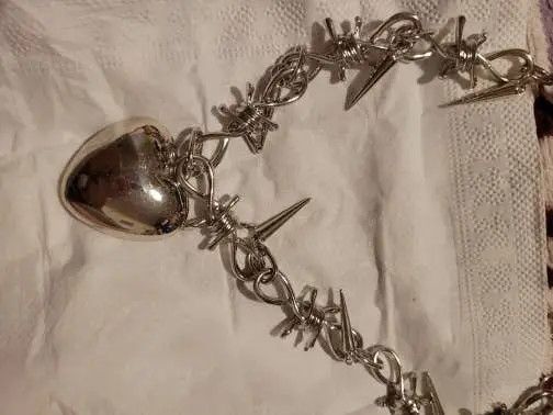 Japanese Brand Gothic Heart Pendant Necklace Size ONE SIZE - 3 Thumbnail
