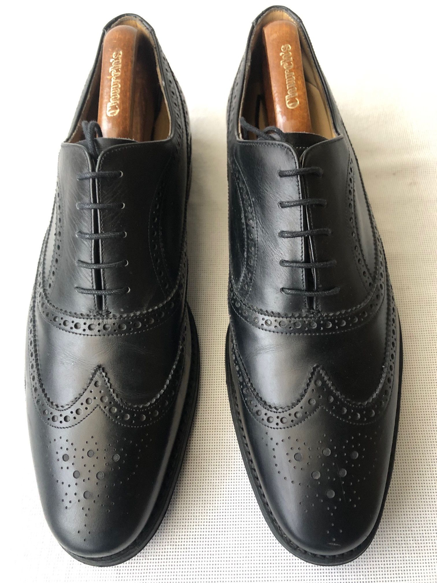 Barker Barker 'Turing' Black Calf leather Oxford shoes Size US 10 / EU 43 - 2 Thumbnail