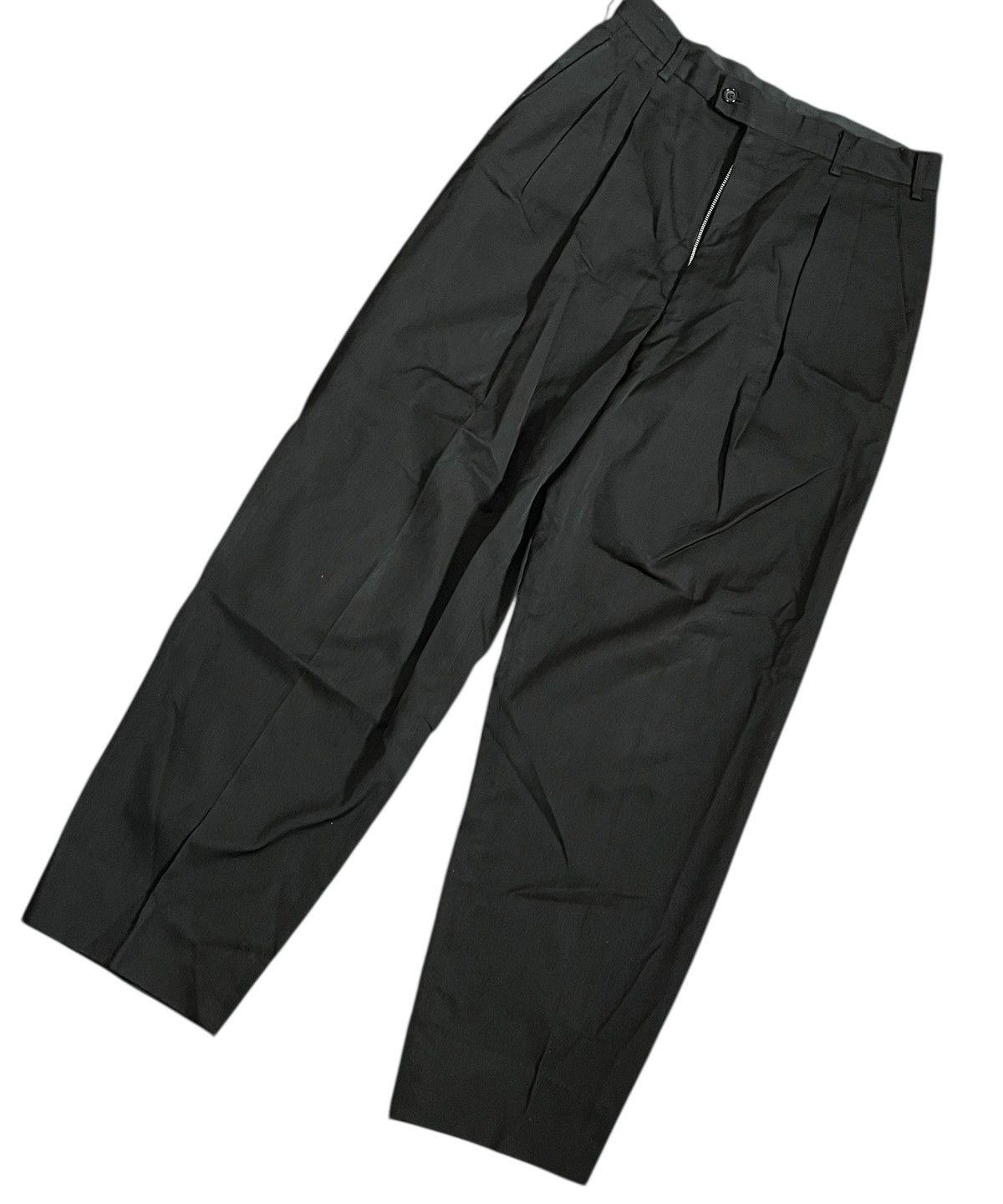 Comme des Garcons Vintage cdg homme pleated black wool trousers Size US 29 - 4 Thumbnail