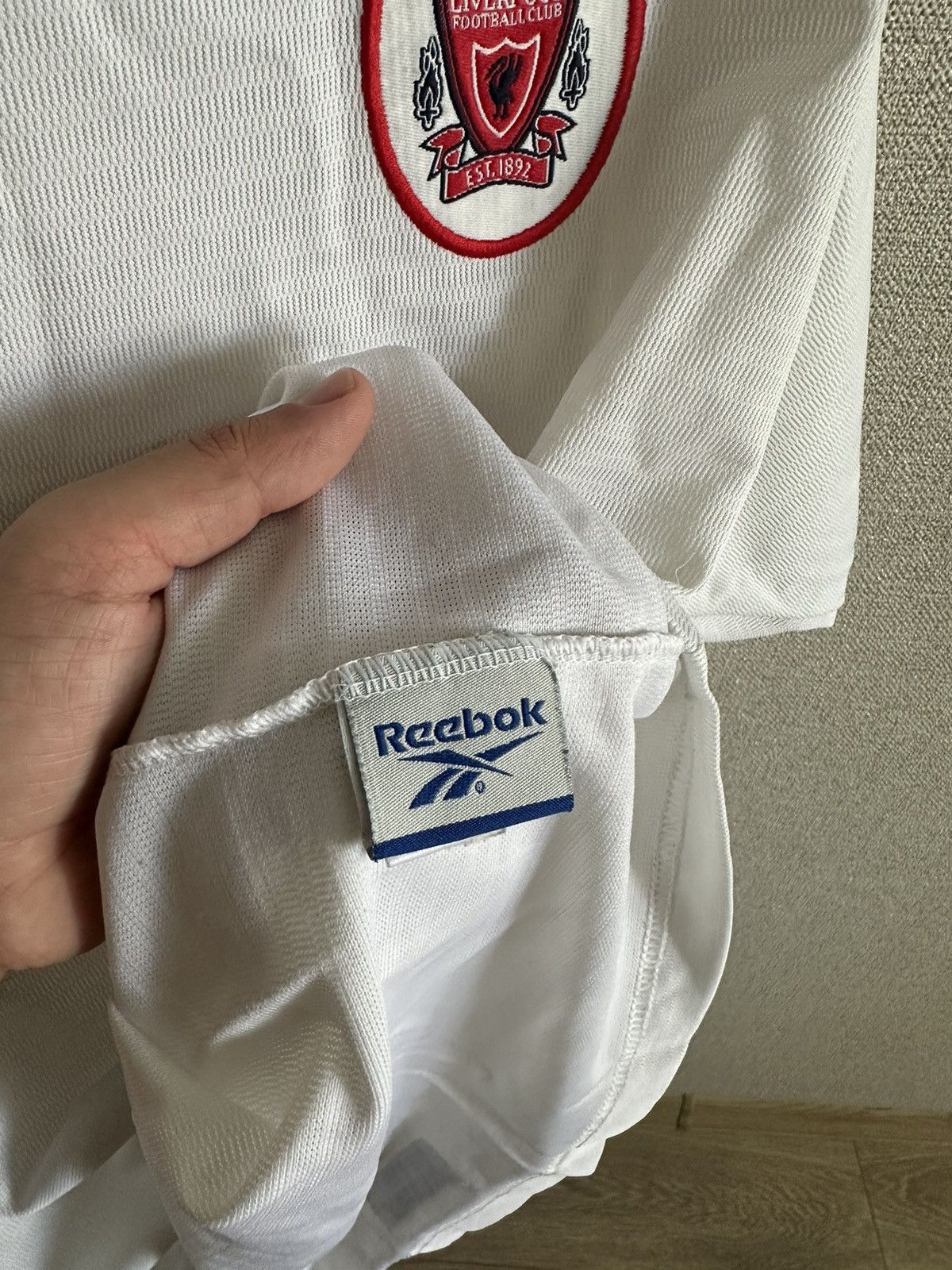 Reebok × Vintage 1998/99 Reebok Liverpool FC Away Vintage Soccer Jersey Size US XL / EU 56 / 4 - 9 Thumbnail