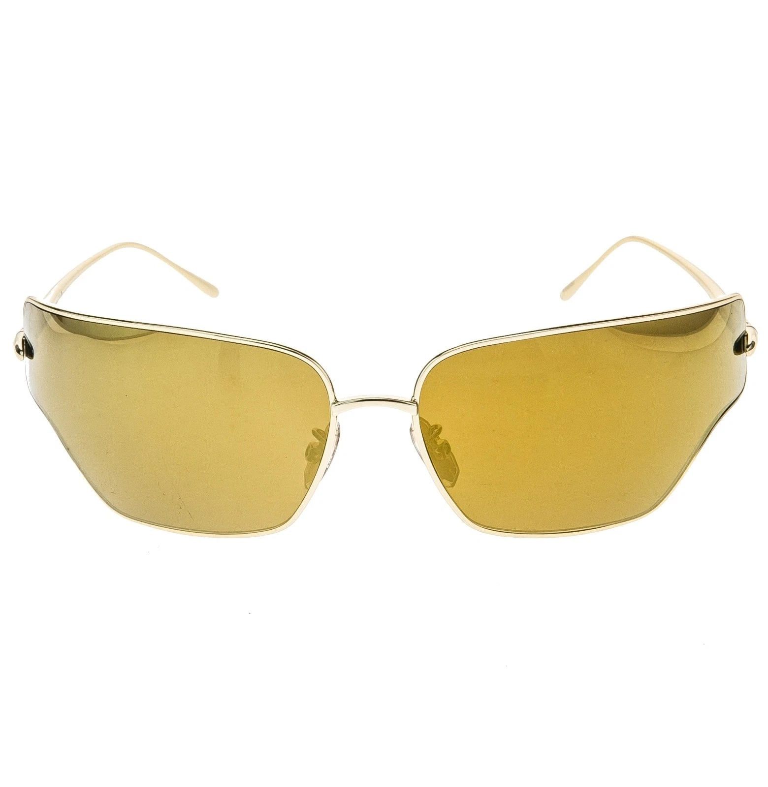 Loewe LOEWE LW40150U 40150 Metal SIGNATURE Mask Gold Sunglass Size ONE SIZE - 5 Thumbnail