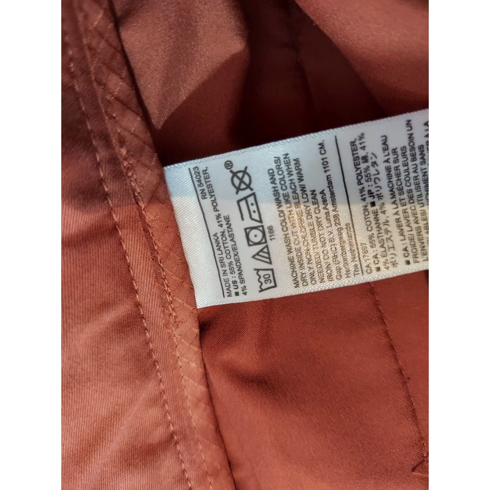 Banana Republic Banana Republic Mens Khakis Pants 32x34 Orange Chino Trousers Dress Slack Performance Regular Inseam 34 Mens Size US 32 / EU 48 - 6 Thumbnail