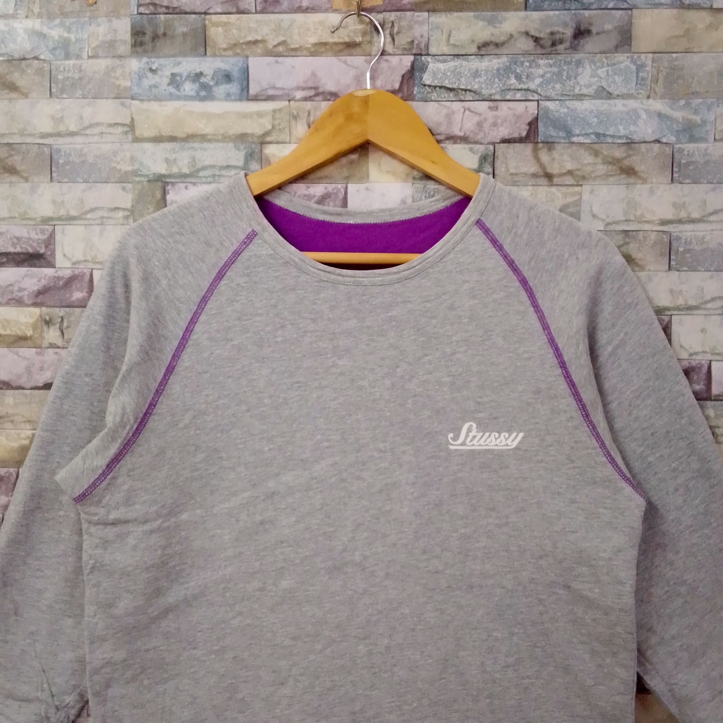 Stussy Stussy N.Y.L.T.L.A With Signature Double S Logo 3q Sweat Size S / US 4 / IT 40 - 5 Thumbnail