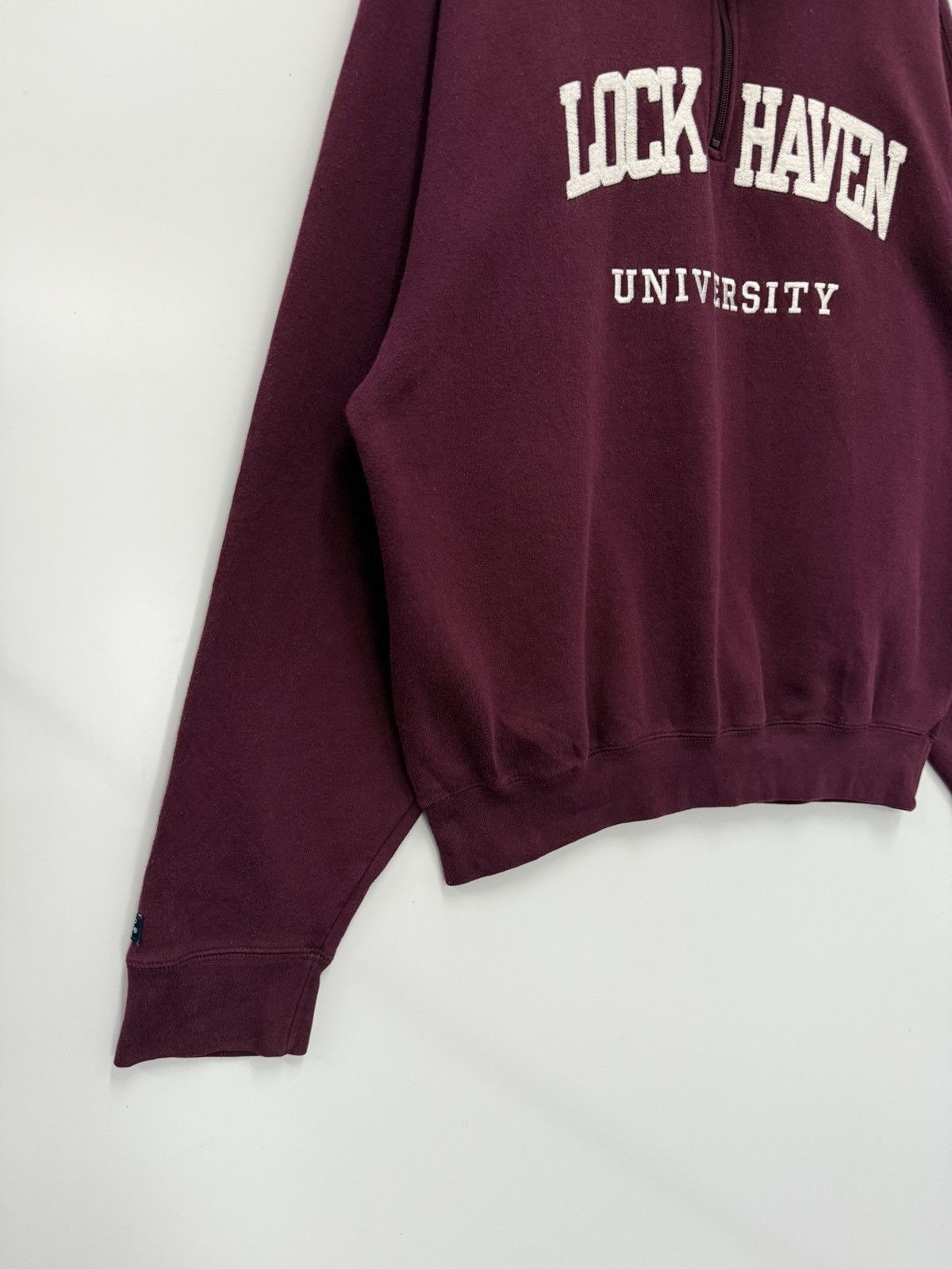 Collegium 🔥 JanSport Lock Haven University Outdoor Half Zipper Sweat Size US M / EU 48-50 / 2 - 3 Thumbnail