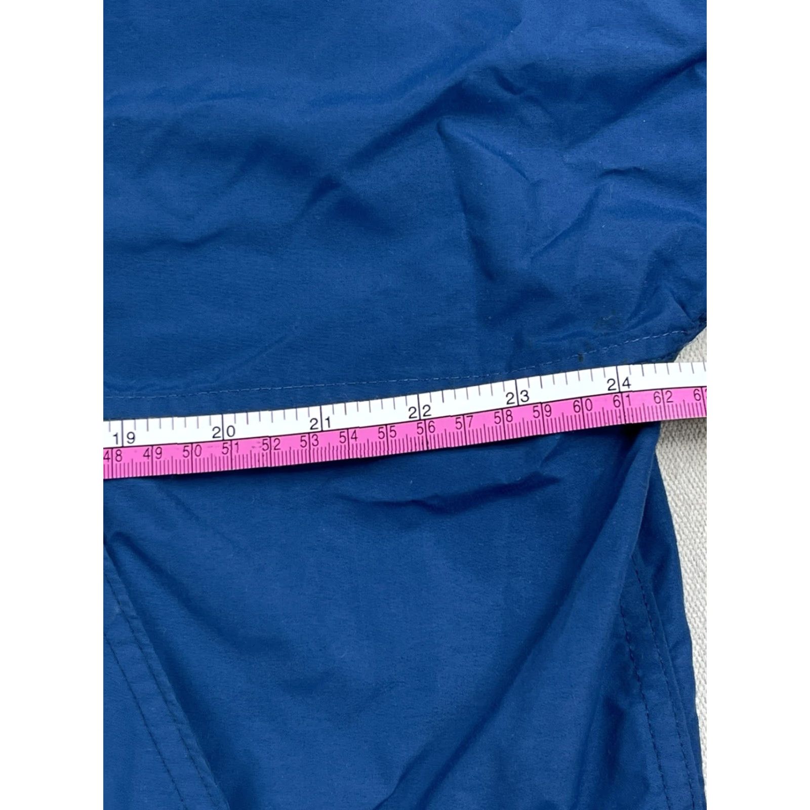 Vintage VINTAGE LL BEAN Windbreaker Jacket Hooded Anorak Mens L Blue Nylon 1/4 Zip All Seasons USA 90s Mens Size US L / EU 52-54 / 3 - 5 Thumbnail