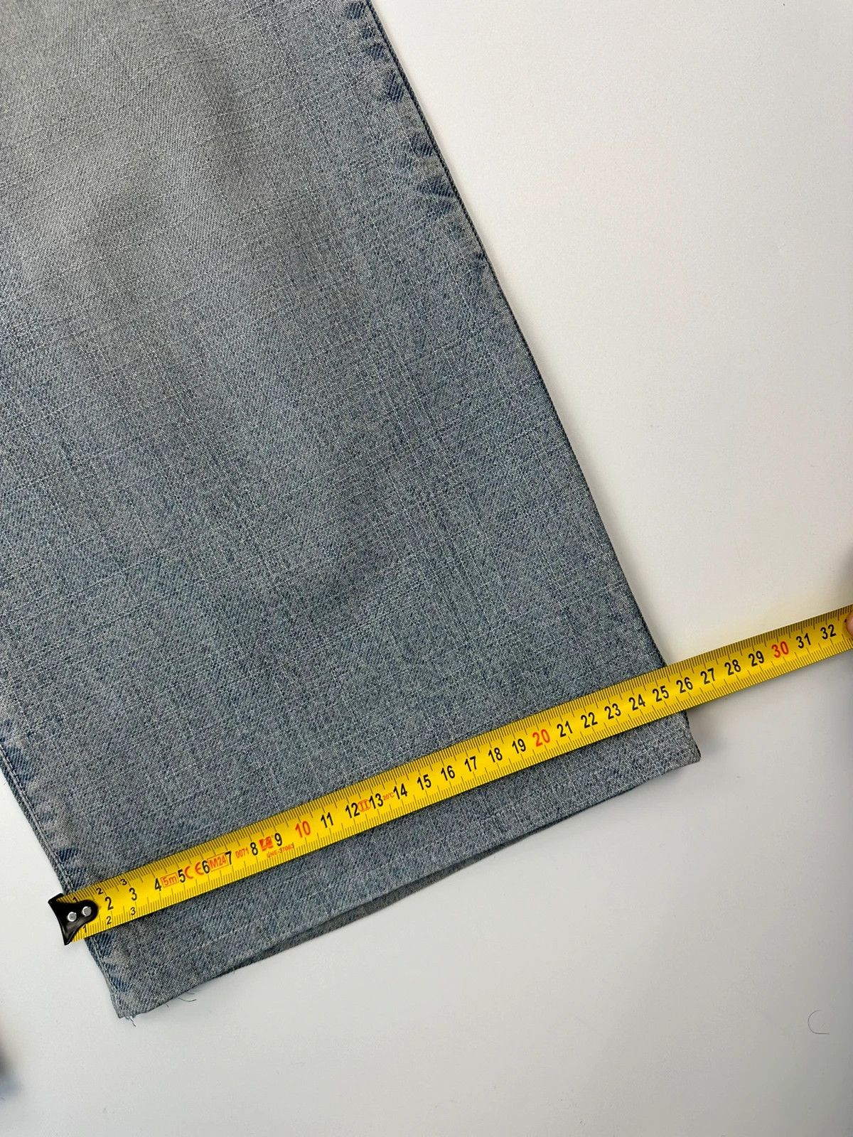 Dolce & Gabbana Dolce & Gabbana 00s Washed Blue Back Belt Pants Size US 34 / EU 50 - 11 Thumbnail