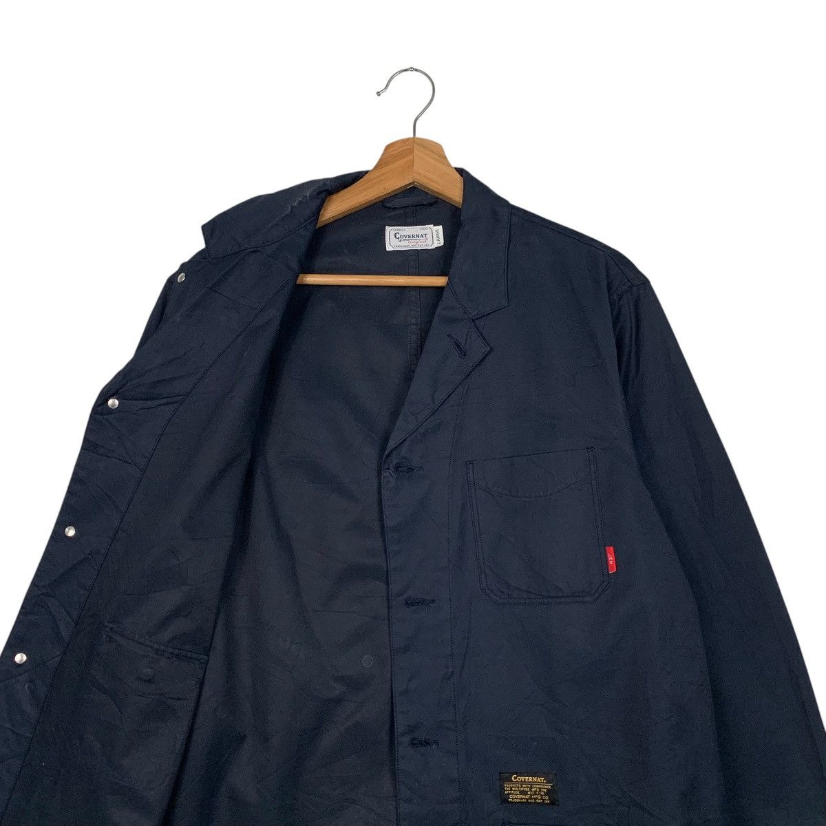 COVERNAT COVERNAT Work Shirt Light Chore Jacket #1883-C82 Size US L / EU 52-54 / 3 - 10 Thumbnail