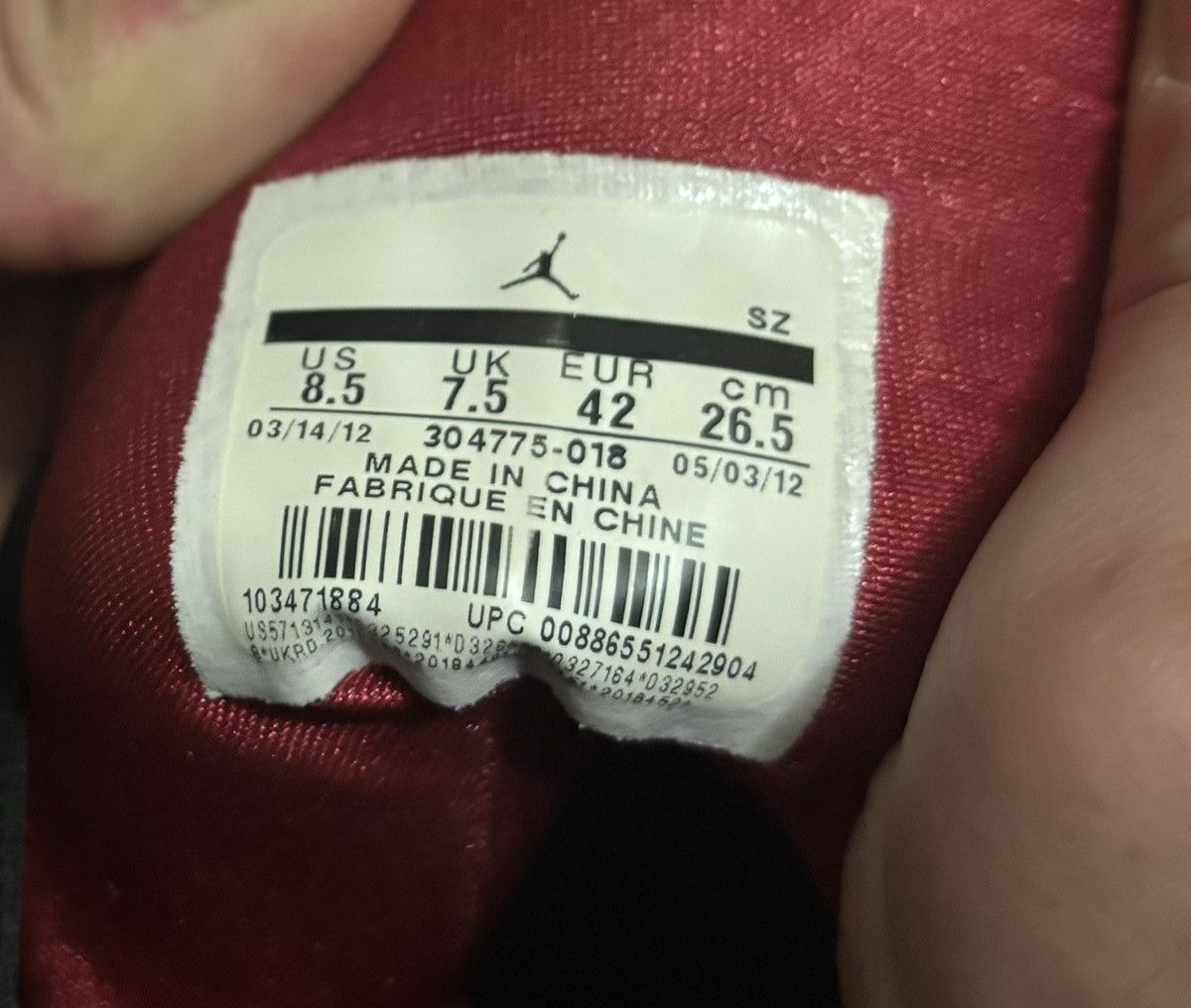 Jordan Brand Air jordan 7 Size US 8.5 / EU 41-42 - 6 Thumbnail