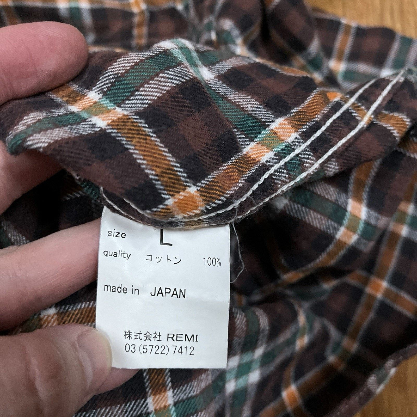 Remi Relief Golden State Remi Plaid Pearl Snap Shirt Fit Japan Western Size US S / EU 44-46 / 1 - 5 Thumbnail