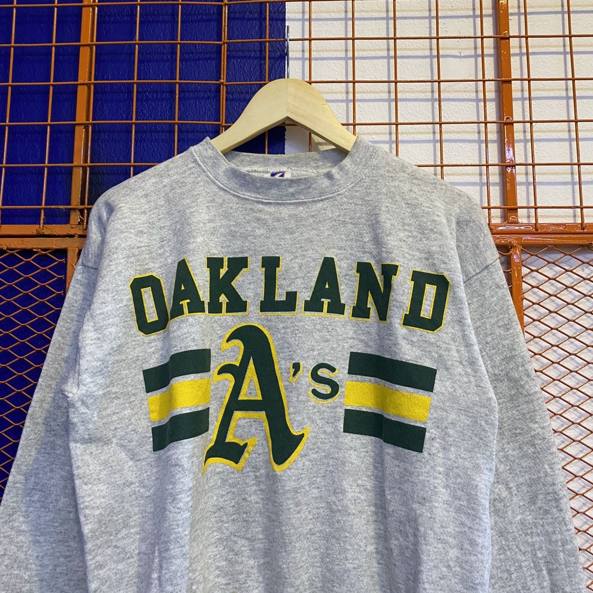 Vintage Vintage 90s Sweatshirt Oakland State Logo 7 Size US M / EU 48-50 / 2 - 2 Thumbnail
