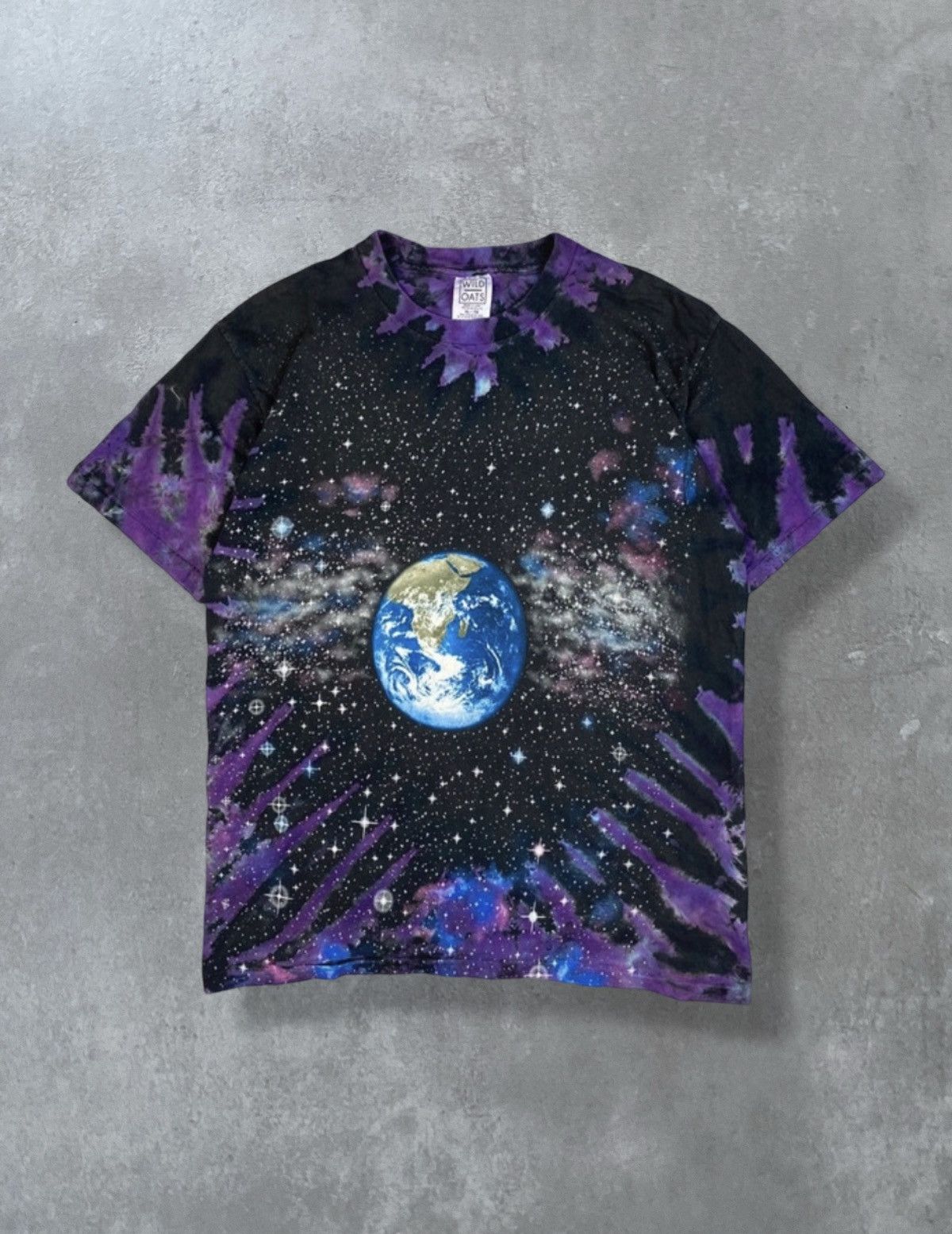 Made In Usa × Vintage Vintage 1991 Wild Oats Outer Space Galaxy 