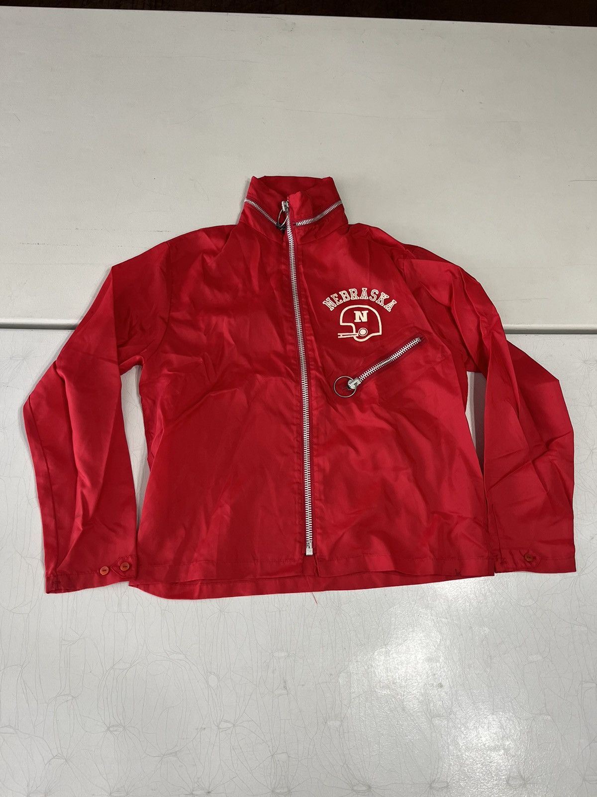 Vintage Vintage 60s/70s Nebraska windbreaker jacket Size US S / EU 44-46 / 1 - 1 Thumbnail