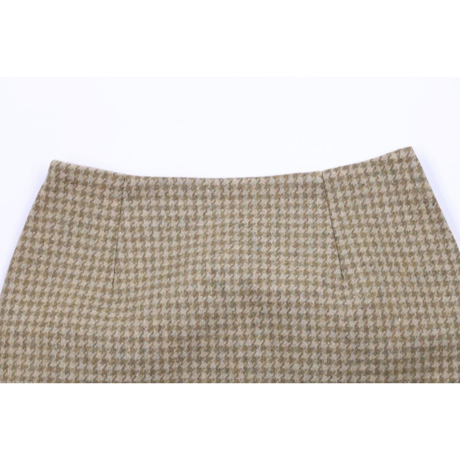 Vintage Vintage 50s 60s Rockabilly Distressed Wool Tweed Skirt Size 28" / US 6 / IT 42 - 2 Thumbnail