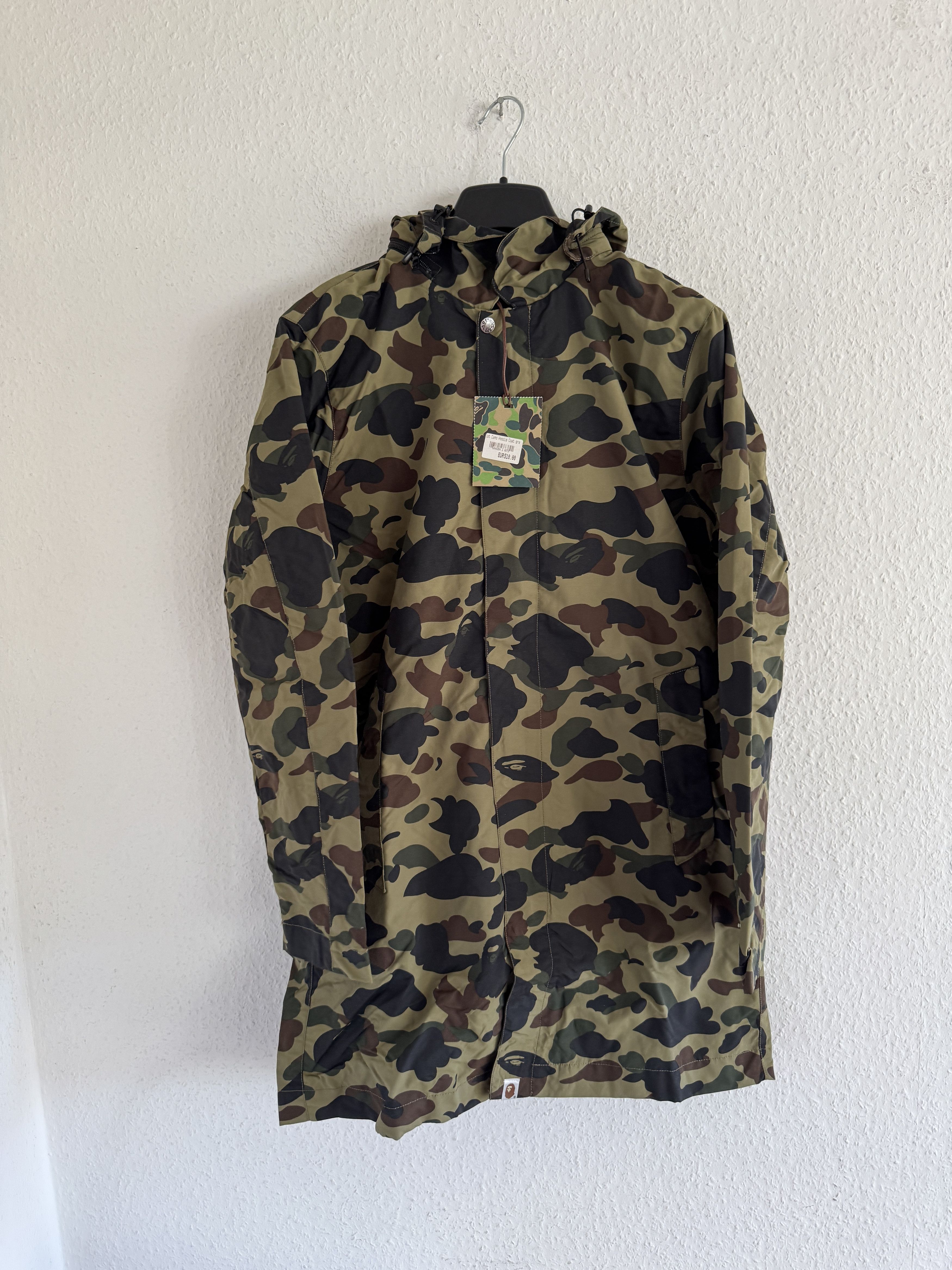 Bape 1st Camo Hooded Coat Size US L / EU 52-54 / 3 - 1 Thumbnail