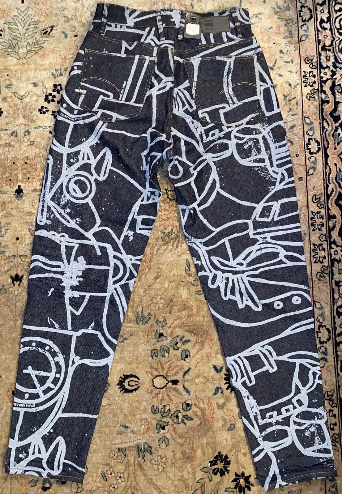 G-Star G-Star RAW - Denim Jeans - BNWT - Light/Dark Blue - W26 L32 Size 26" / US 2 / IT 38 - 6 Thumbnail