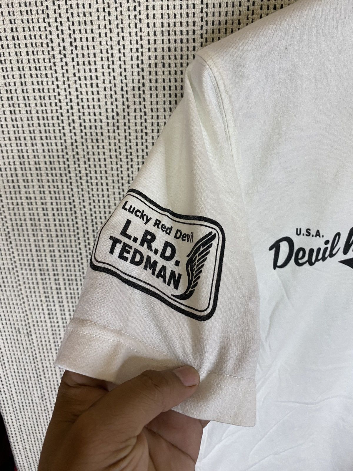 Buzz Rickson's × Tedman × Toyo Enterprises ‼️TEDMAN USA DEVIL MOTORS TSHIRT BY TOYO ENTERPRISE‼️ Size US S / EU 44-46 / 1 - 3 Thumbnail