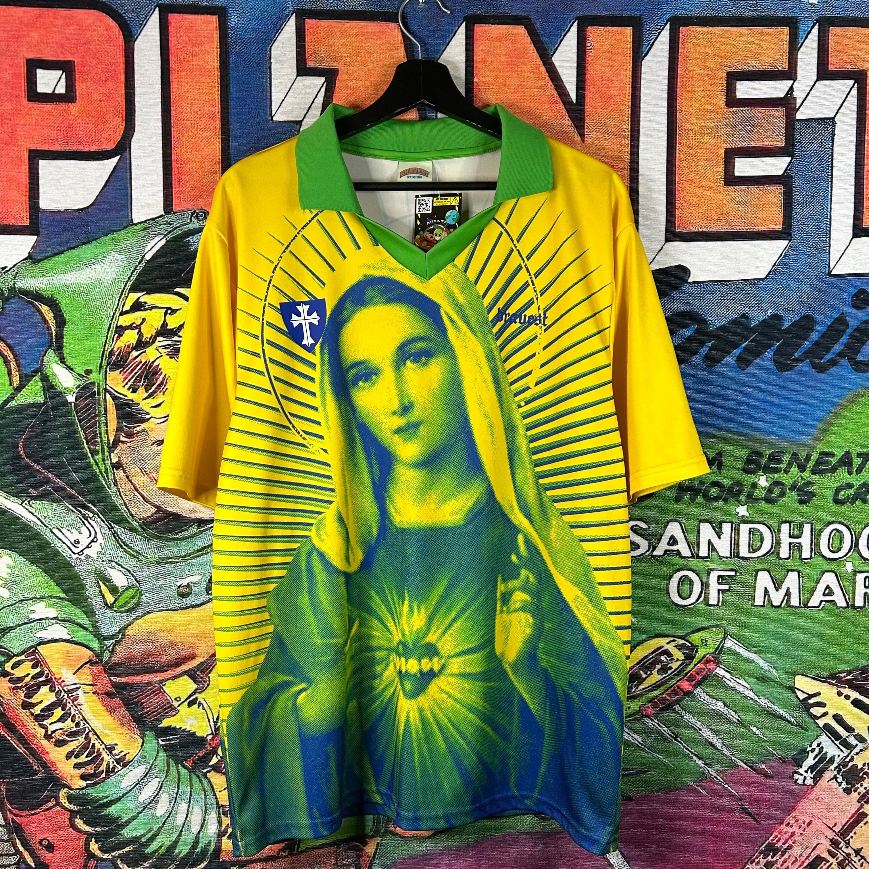 Green Mary Jersey V2 – Bravest Studios