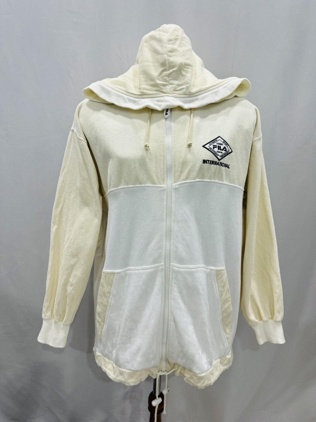 Fila × Vintage Vintage Fila International hoodie Size US L / EU 52-54 / 3 - 5 Thumbnail